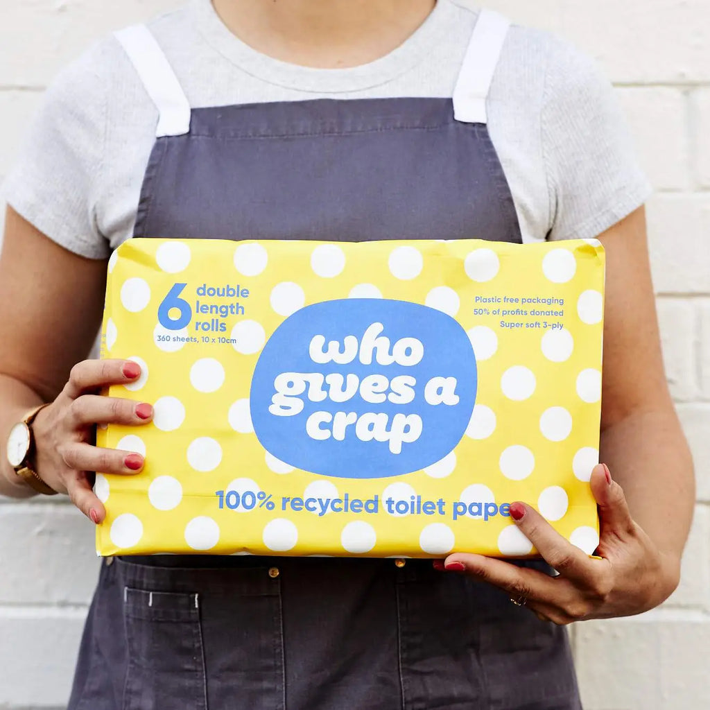 recycled toilet paper: who gives a crap