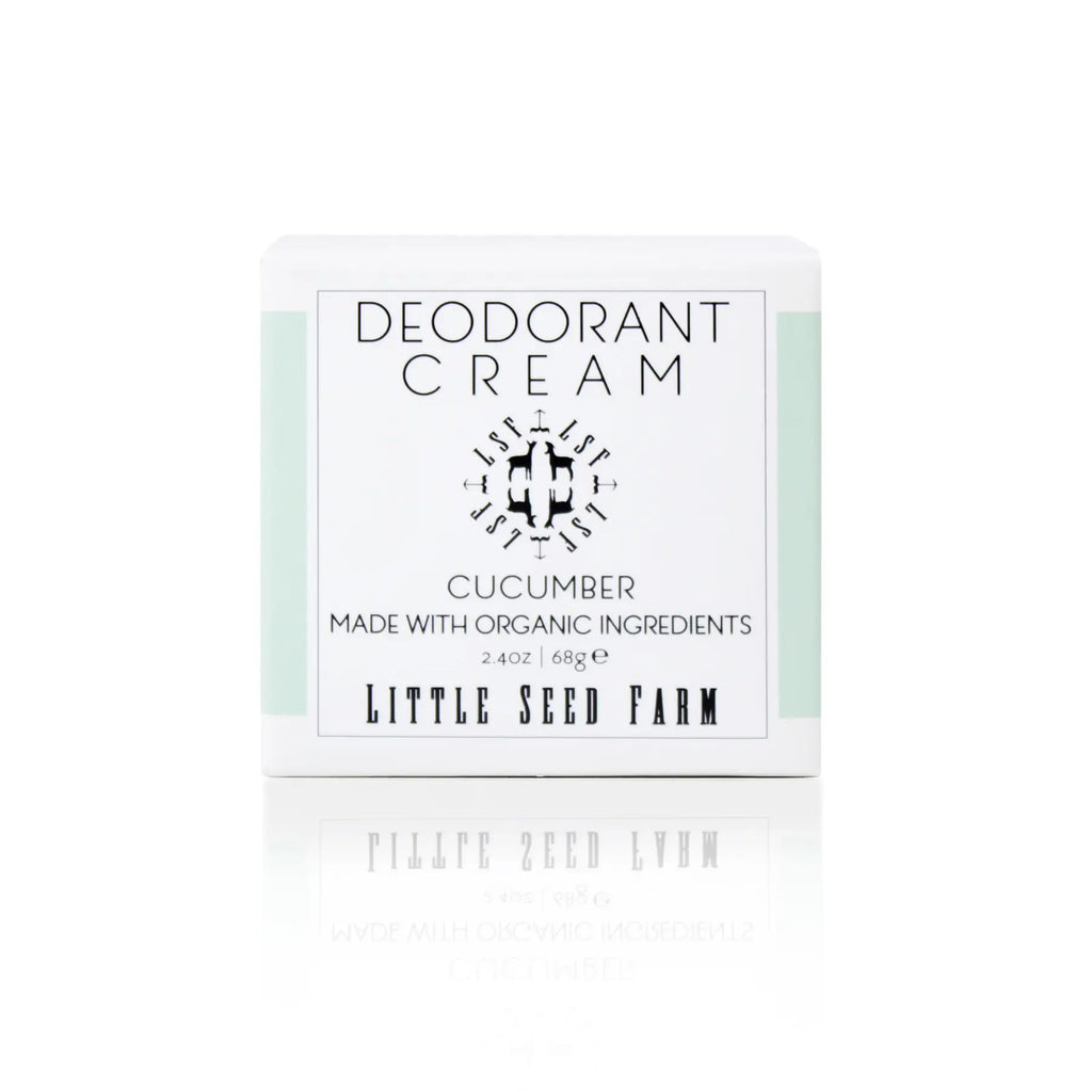 deodorant cream: little seed farm