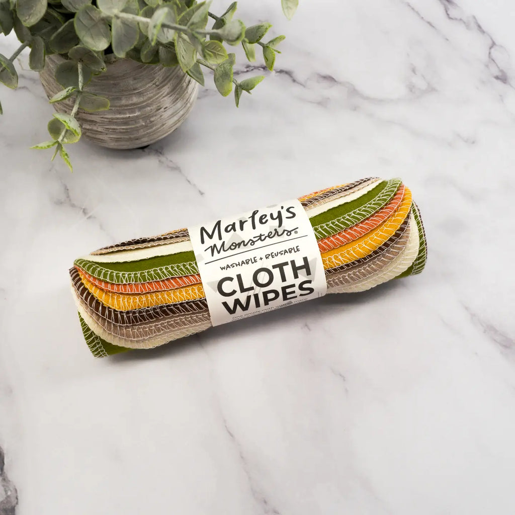 marley's monsters cloth wipes