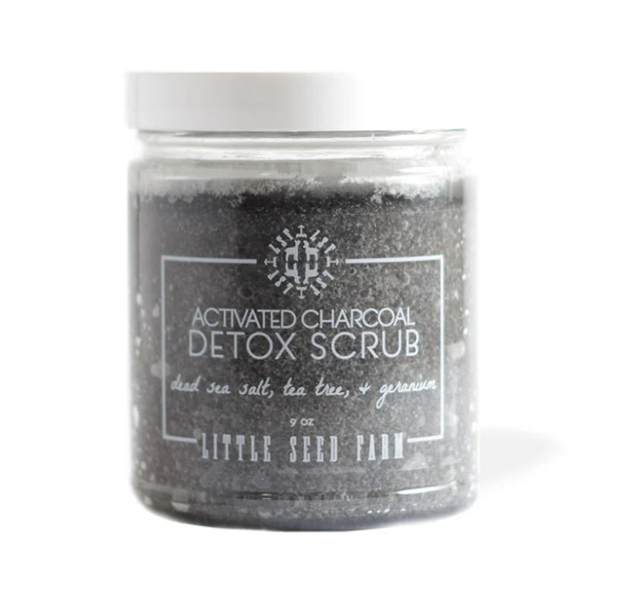 activated charcoal detox scrub