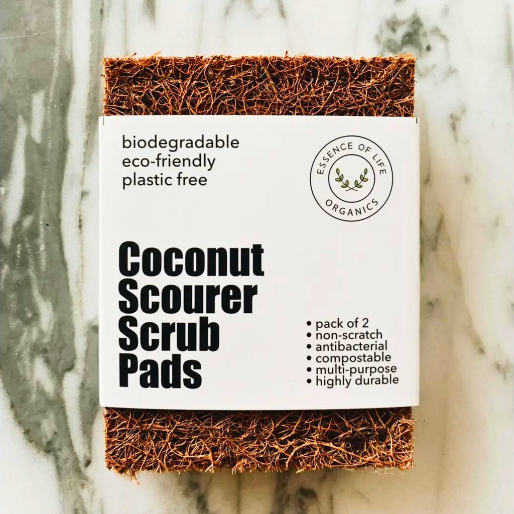 coconut scrub pads
