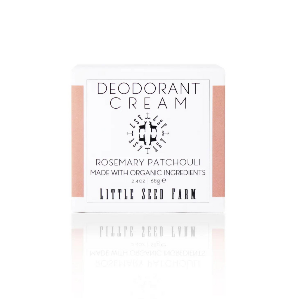 deodorant cream: little seed farm