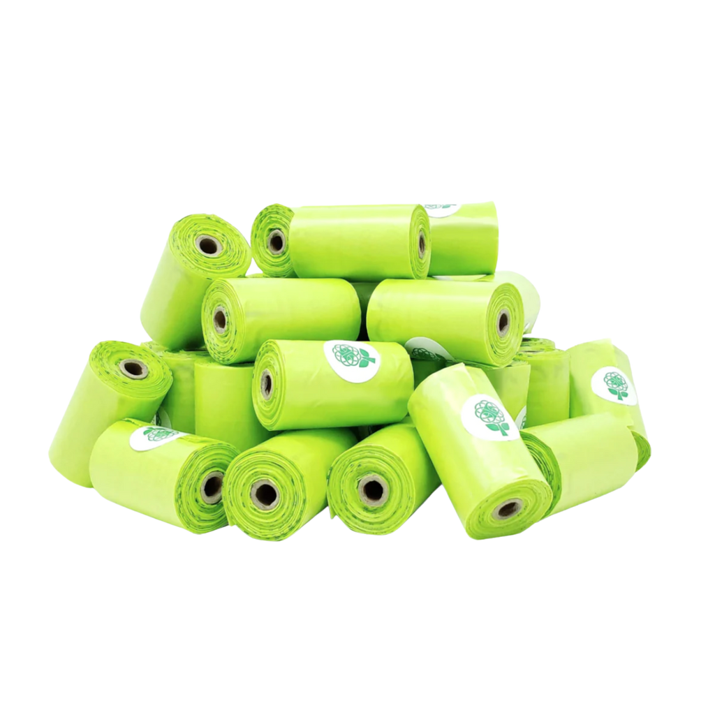 poop bags - single roll biodegradable bags